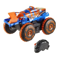 Hot Wheels - Monster Trucks - Véhicule Tiger Shark Escaladeur-a piles