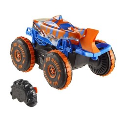 Hot Wheels - Monster Trucks - Véhicule Tiger Shark Escaladeur-a piles