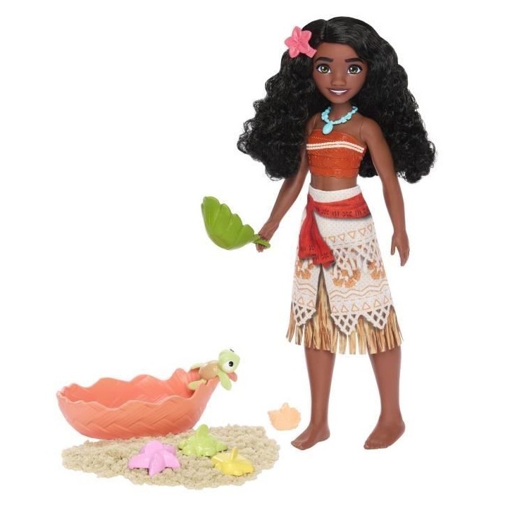 Disney - Poupée Vaiana et Compagnie avec accessoires - Disney Princess - JFT12 Disney - Poupée Vaiana et Compagnie avec accessoires - Disney Princess - JFT12
