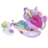 Polly Pocket - Coffret 2 en 1 Lapin - Avec 2 figurines et 12 acces