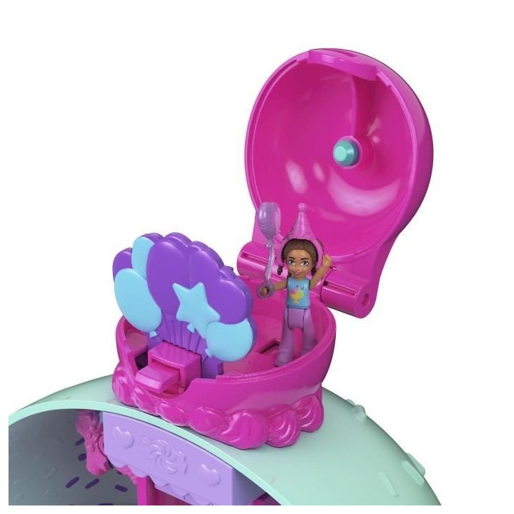 Polly Pocket - Coffret Maison Cornet de Glace - Avec figurines - Polly Pocket - JFT91 Polly Pocket - Coffret Maison Cornet de Glace - Avec figurines - Polly Pocket - JFT91