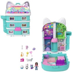 Polly Pocket - Coffret Gabby et la maison magique - 9 accessoires - P