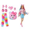Barbie - Poupée Barbie Cutie Reveal Bisounours - Avec 10 surprises -