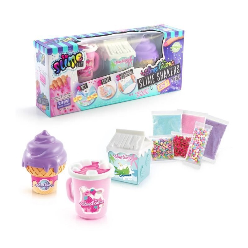 SLIMELICIOUS SLIME 3 SHAKERS PACK – CANAL TOYS