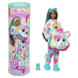Barbie - Poupée Barbie Cutie Reveal Bisounours - Avec 10 surprises -