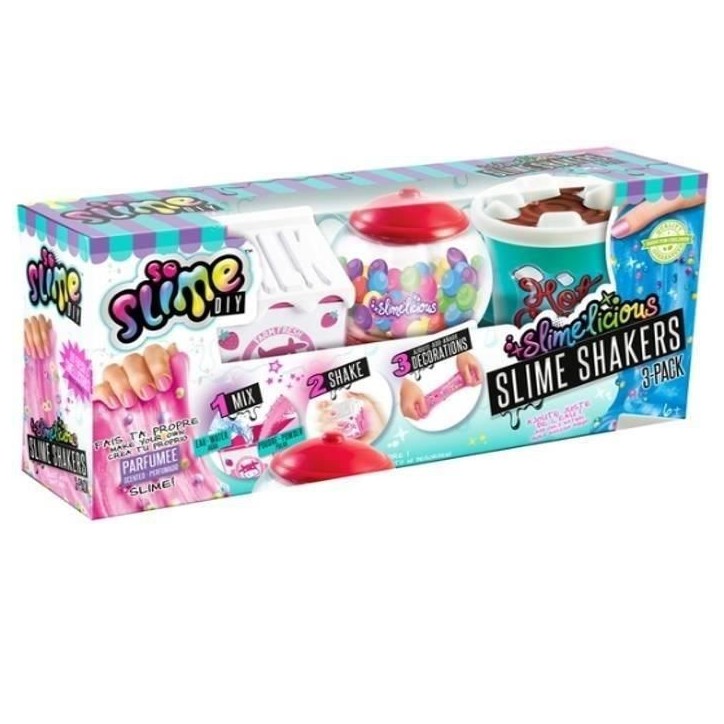 SLIMELICIOUS SLIME 3 SHAKERS PACK – CANAL TOYS