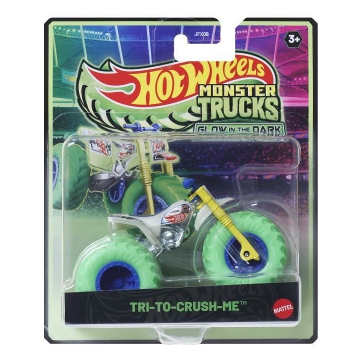 HOT WHEELS Monster Truck Glow in the dark JFX08 HOT WHEELS Monster Truck Glow in the dark JFX08