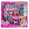 Barbie - Coffret La Clinique vétérinaire de Barbie - Poupée et acce