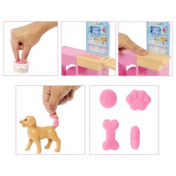 Barbie - Coffret La Clinique vétérinaire de Barbie - Poupée et acce