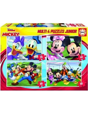 Puzzle progressif Mickey - EDUCA - 18627 - 100-200 pieces - Pour enfants de 3 ans et plus
