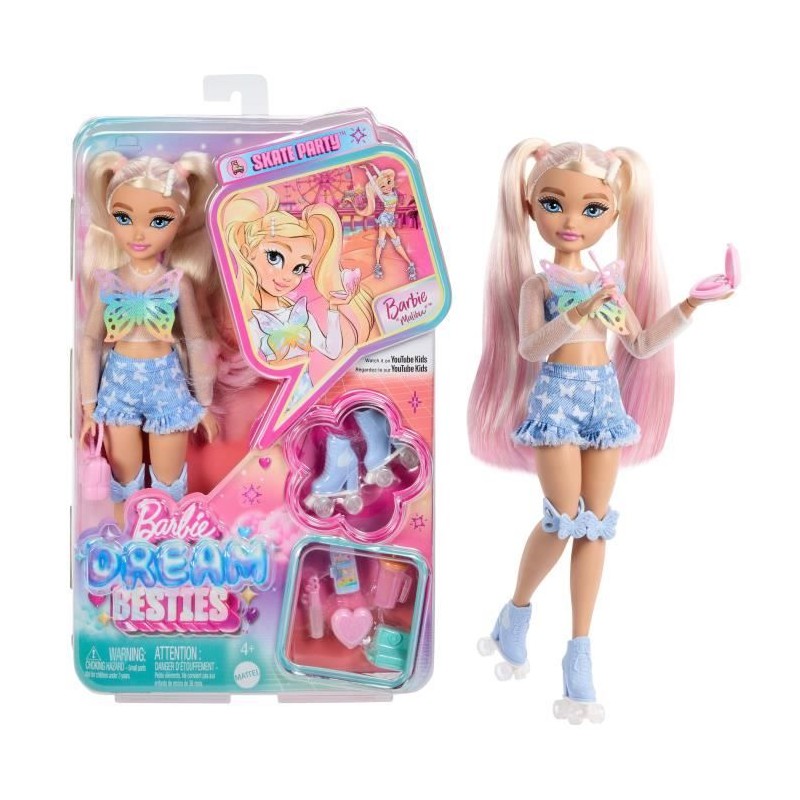 BARBIE Malibu dreambesties roller - JFX96 BARBIE Malibu dreambesties roller - JFX96