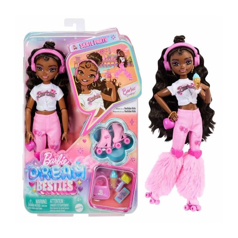 BARBIE Brooklyn dreambesties roller - JFX97 BARBIE Brooklyn dreambesties roller - JFX97