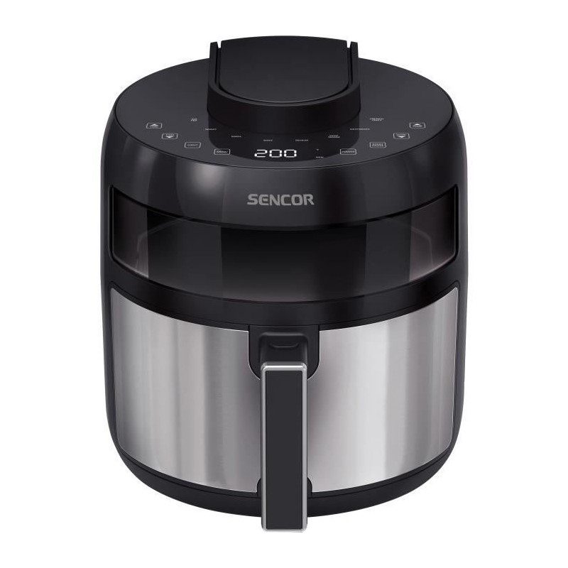 Airfryer - SENCOR - SFR 5010BK - 1500 W - 5 L - Noir Airfryer - SENCOR - SFR 5010BK - 1500 W - 5 L - Noir