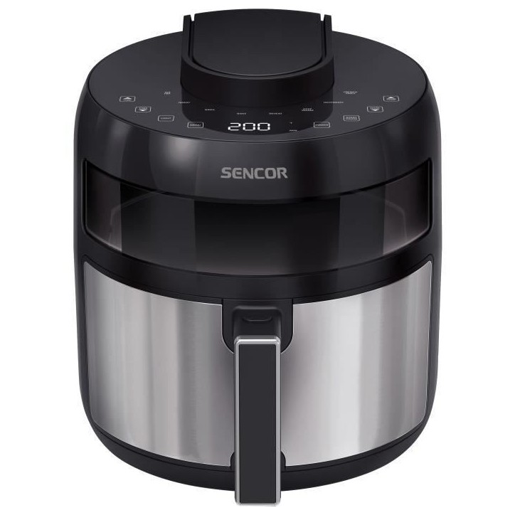 Airfryer - SENCOR - SFR 5010BK - 1500 W - 5 L - Noir Airfryer - SENCOR - SFR 5010BK - 1500 W - 5 L - Noir