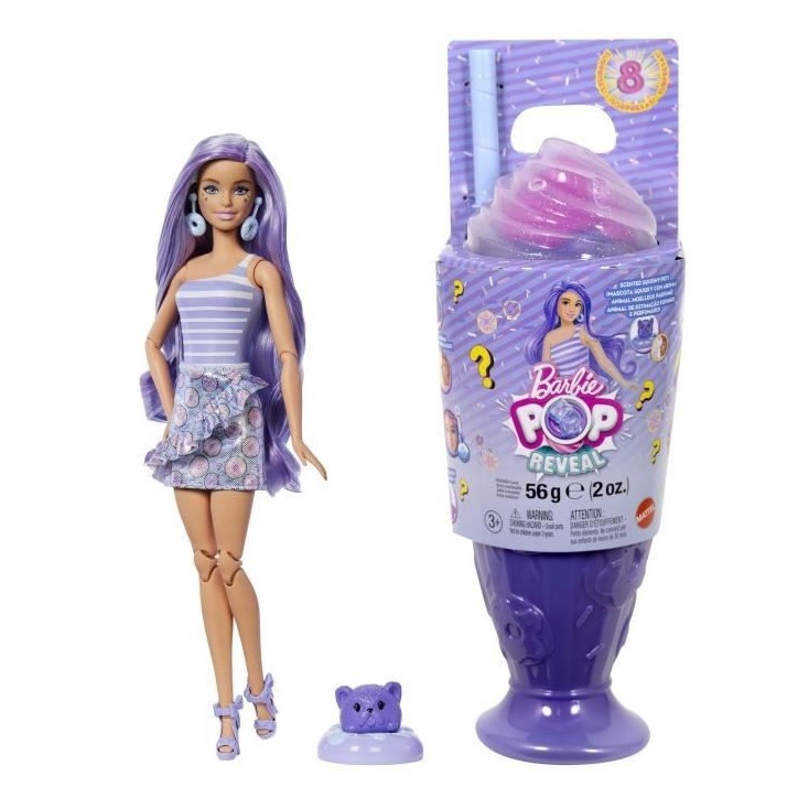 Barbie - Poupée Pop Reveal - Avec accessoires - Barbie - JFY60