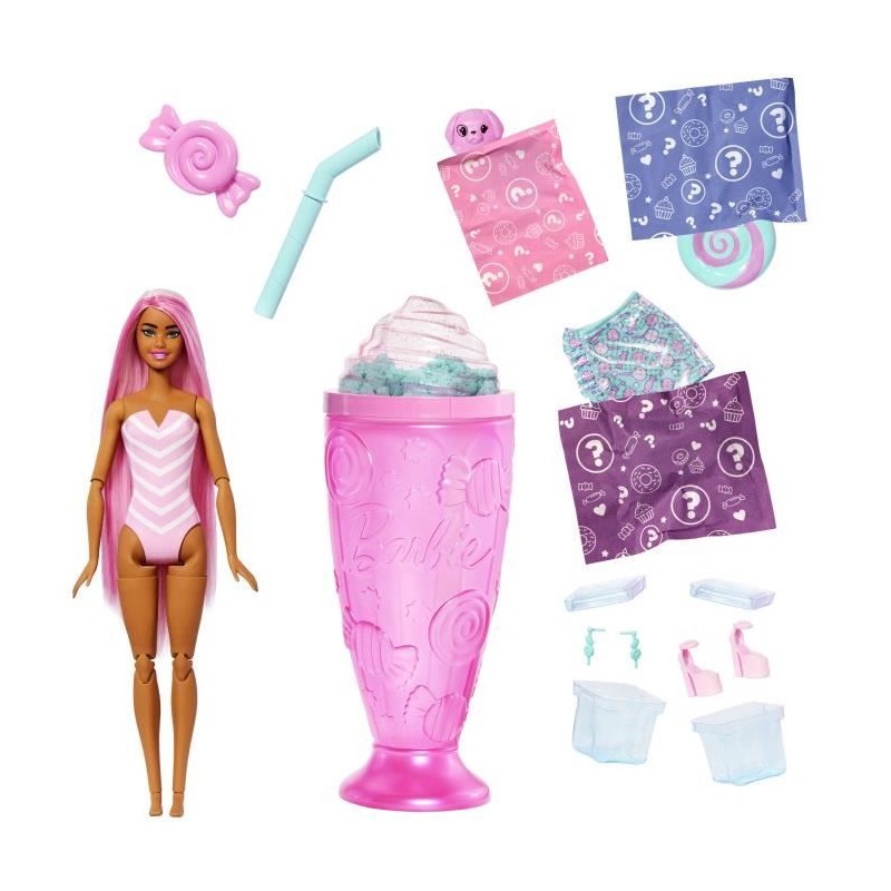 Barbie - Poupée Pop Reveal - Avec accessoires - Barbie - JFY62 Barbie - Poupée Pop Reveal - Avec accessoires - Barbie - JFY62