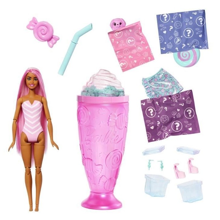 Barbie - Poupée Pop Reveal - Avec accessoires - Barbie - JFY62 Barbie - Poupée Pop Reveal - Avec accessoires - Barbie - JFY62