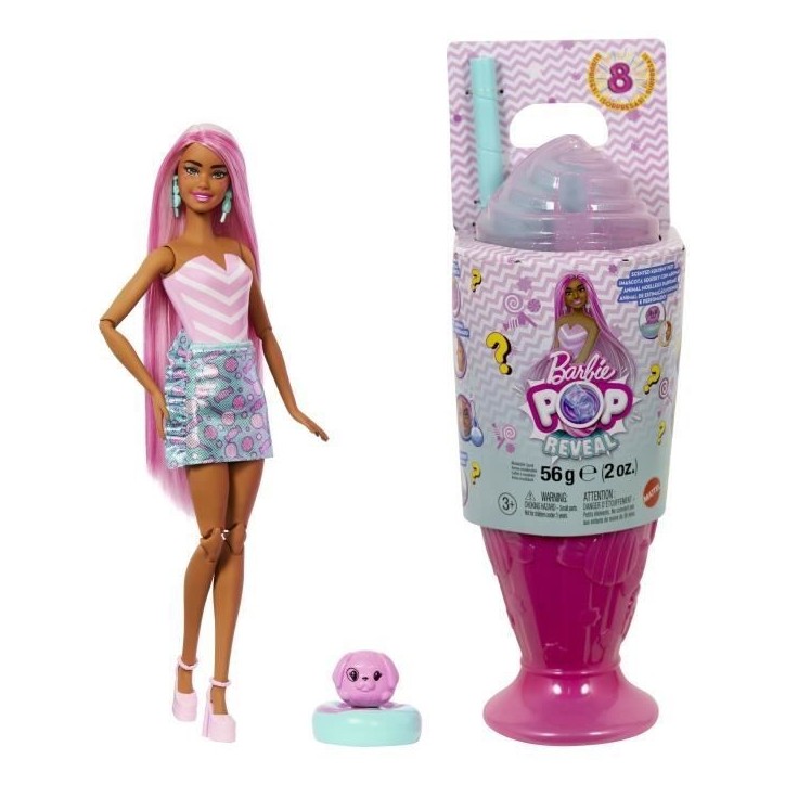 Barbie - Poupée Pop Reveal - Avec accessoires - Barbie - JFY62 Barbie - Poupée Pop Reveal - Avec accessoires - Barbie - JFY62