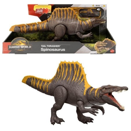 Jurassic World - Figurine articulée Spinosaurus - 2 mouvements d'att