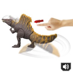Jurassic World - Figurine articulée Spinosaurus - 2 mouvements d'att