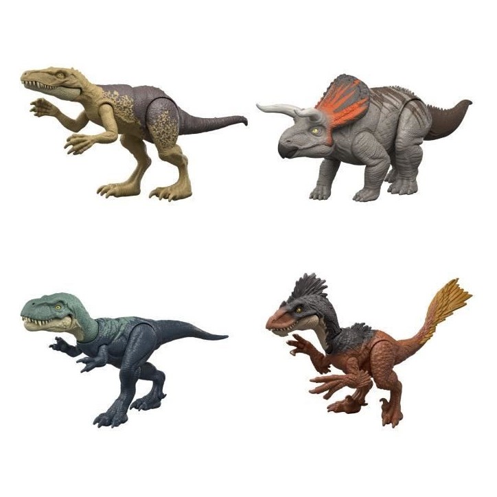Jurassic World - Attaque Surprise - Figurine de dinosaure articulée - JGB77 Jurassic World - Attaque Surprise - Figurine de dinosaure articulée - JGB77