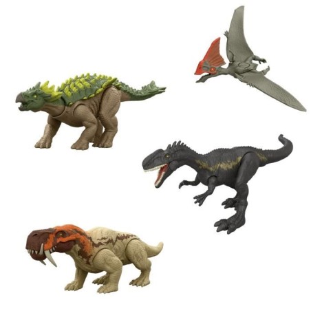 Jurassic World - Attaque Surprise - Figurine de dinosaure articulée - JGB77