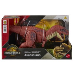 Jurassic World - Figurine articulée Aucasaurus Rugissement féroce -