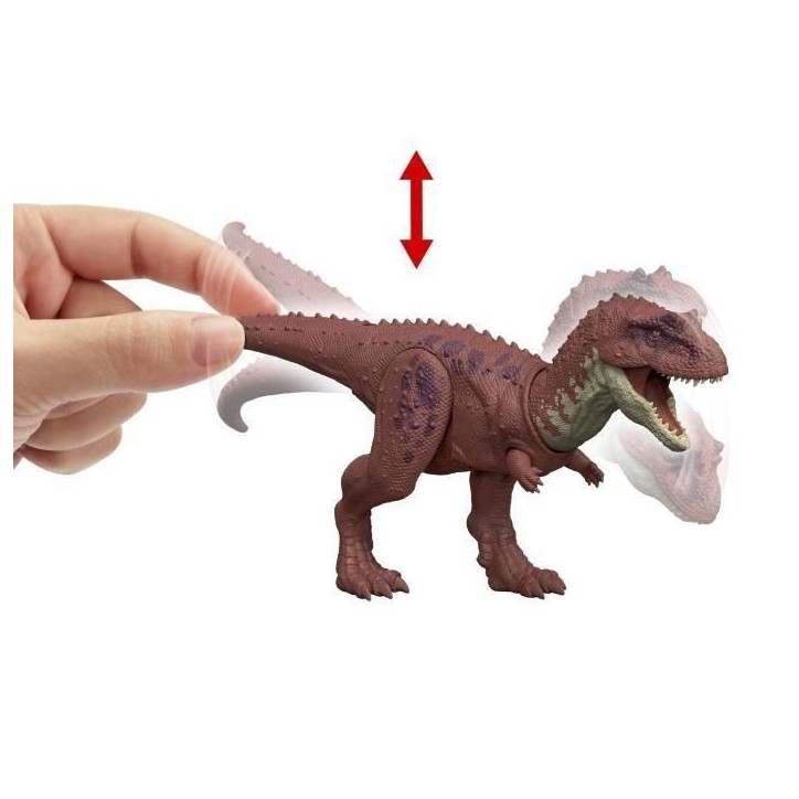 Jurassic World - Figurine articulée Aucasaurus Rugissement féroce - Son - Jurassic World - JGB88 Jurassic World - Figurine articulée Aucasaurus Rugissement féroce - Son - Jurassic World - JGB88