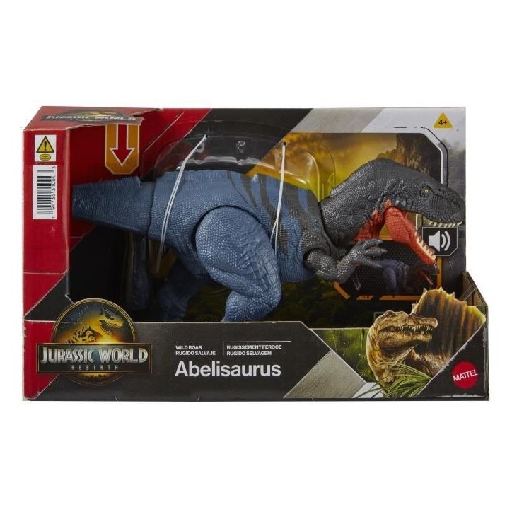 Jurassic World - Renaissance - Figurine articulée Abelisaurus - Jurassic World - JGB91 Jurassic World - Renaissance - Figurine articulée Abelisaurus - Jurassic World - JGB91