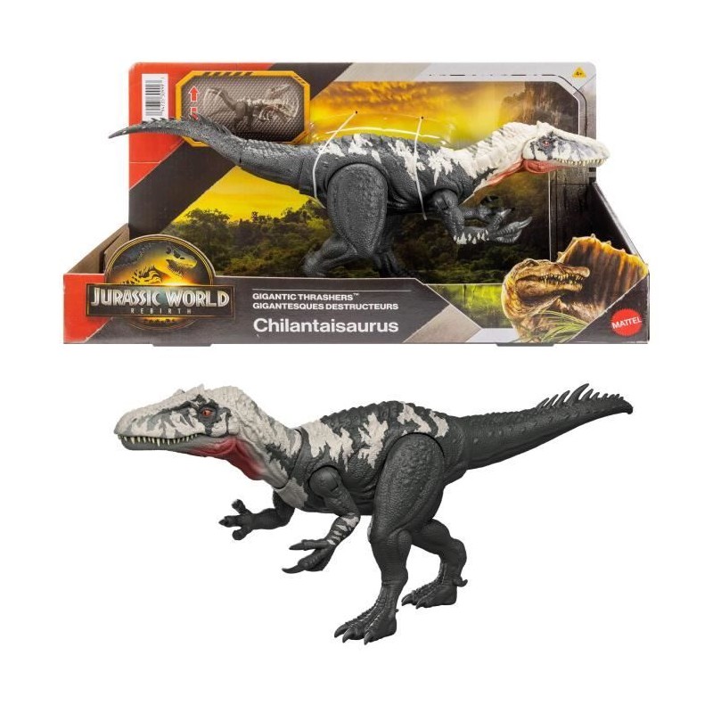 Jurassic World - Figurine articulée Chilantaisaurus Géants féroces Jurassic World - Figurine articulée Chilantaisaurus Géants féroces