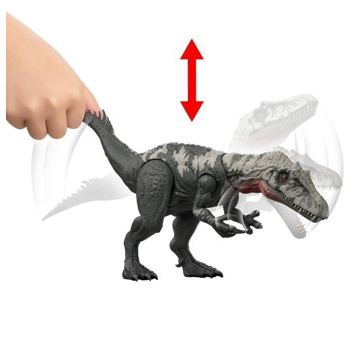 Jurassic World - Figurine articulée Chilantaisaurus Géants féroces - Jouet - Jurassic World - JGB95 Jurassic World - Figurine articulée Chilantaisaurus Géants féroces - Jouet - Jurassic World - JGB95