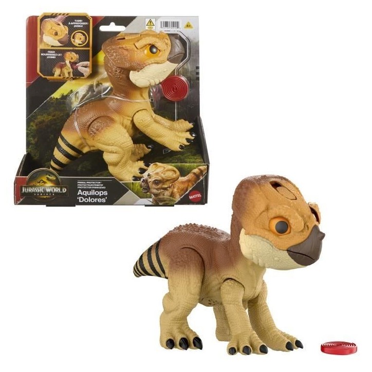 Jurassic World - Figurine Aquilops a apprivoiser - Dinosaure interactif - Jurassic World - JGC01 Jurassic World - Figurine Aquilops a apprivoiser - Dinosaure interactif - Jurassic World - JGC01