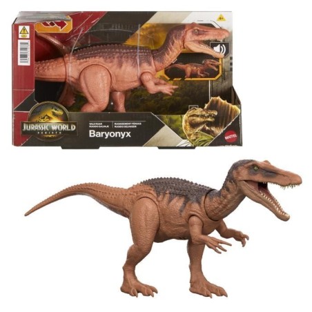 Jurassic World - Baryonyx - Figurine articulée avec attaque et son -