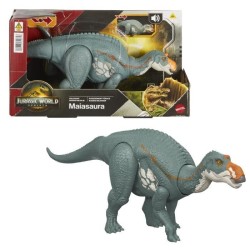 Jurassic World - Maiasaura - Figurine articulée avec attaque et son -