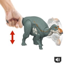 Jurassic World - Maiasaura - Figurine articulée avec attaque et son -