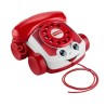 Fisher-Price - Téléphone animé rouge - 80eme anniversaire de Mattel
