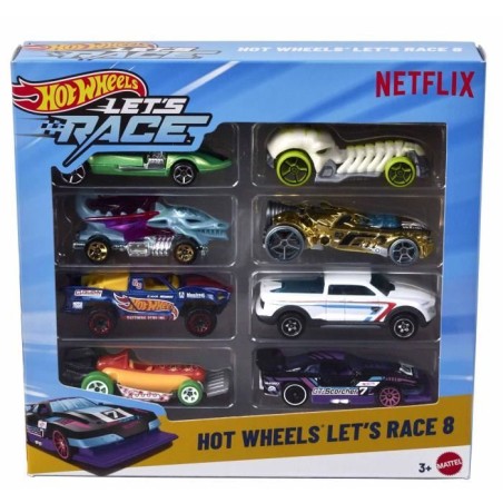 Hot Wheels- Coffret 5 Véhicules Let's Race-Véhicules échelle 1/64