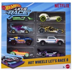 Hot Wheels- Coffret 5 Véhicules Let's Race-Véhicules échelle 1/64