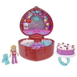 Polly Pocket - Coffret Boîte a Bijoux - 80eme anniversaire de Mattel