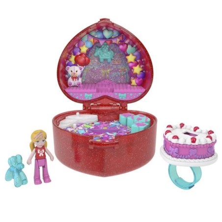 Polly Pocket - Coffret Boîte a Bijoux - 80eme anniversaire de Mattel