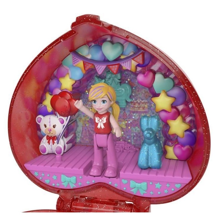 Polly Pocket - Coffret Boîte a Bijoux - 80eme anniversaire de Mattel - Polly Pocket - JGK21 Polly Pocket - Coffret Boîte a Bijoux - 80eme anniversaire de Mattel - Polly Pocket - JGK21