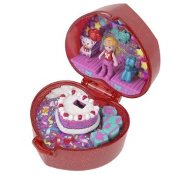 Polly Pocket - Coffret Boîte a Bijoux - 80eme anniversaire de Mattel