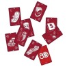UNO - Jeu de cartes Rouge Rubis - 80eme anniversaire de Mattel - Pour