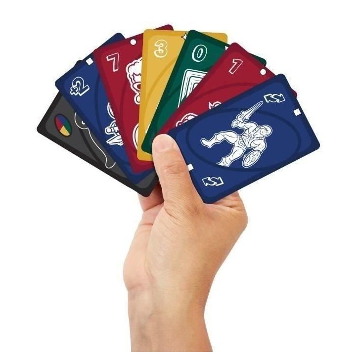 UNO - Jeu de cartes Rouge Rubis - 80eme anniversaire de Mattel - Pour toute la famille - UNO - JGK30 UNO - Jeu de cartes Rouge Rubis - 80eme anniversaire de Mattel - Pour toute la famille - UNO - JGK30