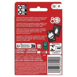UNO - Jeu de cartes Rouge Rubis - 80eme anniversaire de Mattel - Pour