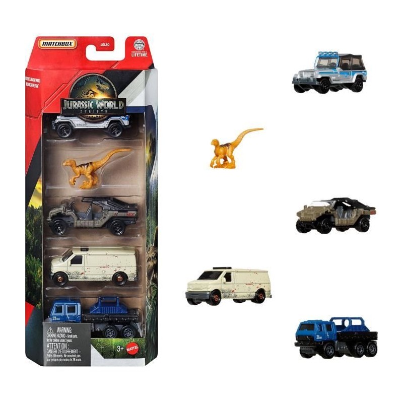 MBX JW PACK 5 VEHICULES MBX JW PACK 5 VEHICULES