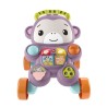 Fisher-Price - Mon Trotteur Singe Violet - Musique, lumieres et activi