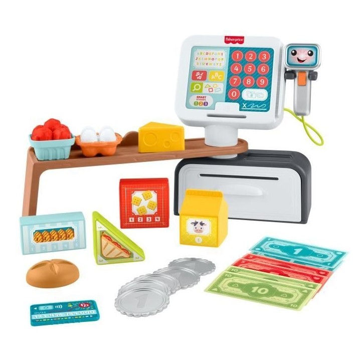 Fisher-Price - Ma Super Caisse Enregistreuse Rires et Éveil - Fisher-Price - JGW97 Fisher-Price - Ma Super Caisse Enregistreuse Rires et Éveil - Fisher-Price - JGW97