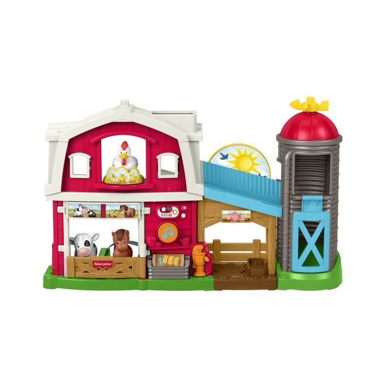Fisher-Price - Coffret multilingue Little People - Les Animaux de la F Fisher-Price - Coffret multilingue Little People - Les Animaux de la F