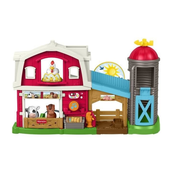 Fisher-Price - Coffret multilingue Little People - Les Animaux de la Ferme - Fisher-Price - JGX08 Fisher-Price - Coffret multilingue Little People - Les Animaux de la Ferme - Fisher-Price - JGX08